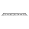Switchback Stainless Steel Burner with Drop-In Pan