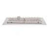 Stainless Steel H-Bullet Burner with Flat Pan