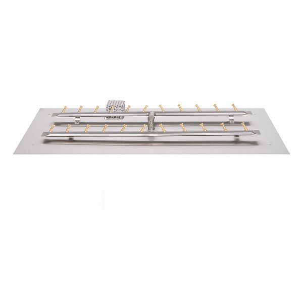 Stainless Steel H-Bullet Burner with Flat Pan
