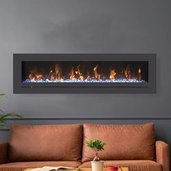 Amantii Wall Mount / Flush Mount Electric Fireplace - 72"