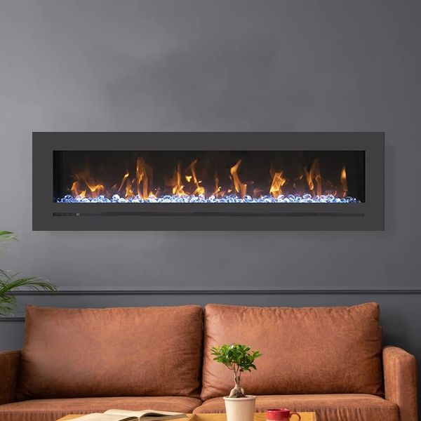 Amantii Wall Mount / Flush Mount Electric Fireplace - 72"
