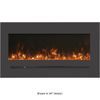 Amantii Wall Mount / Flush Mount Electric Fireplace - 26"
