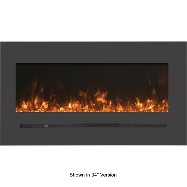 Amantii Wall Mount / Flush Mount Electric Fireplace - 26"