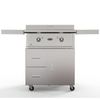 Wildfire Ranch Pro Stainless Steel Cart Mount Griddle - 30"