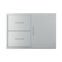 Wildfire Outdoor Door/ Drawer Combo 30"x21" - Stainless Steel