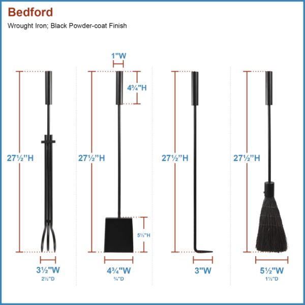 Minuteman 4 Piece Bedford Tool Set