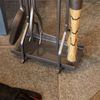 Minuteman Salem Inline 4 Piece Fireplace Tool Set - Black