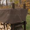 Woodhaven Brown Firewood Rack - 3'