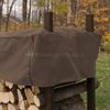 Woodhaven Brown Firewood Rack - 5'