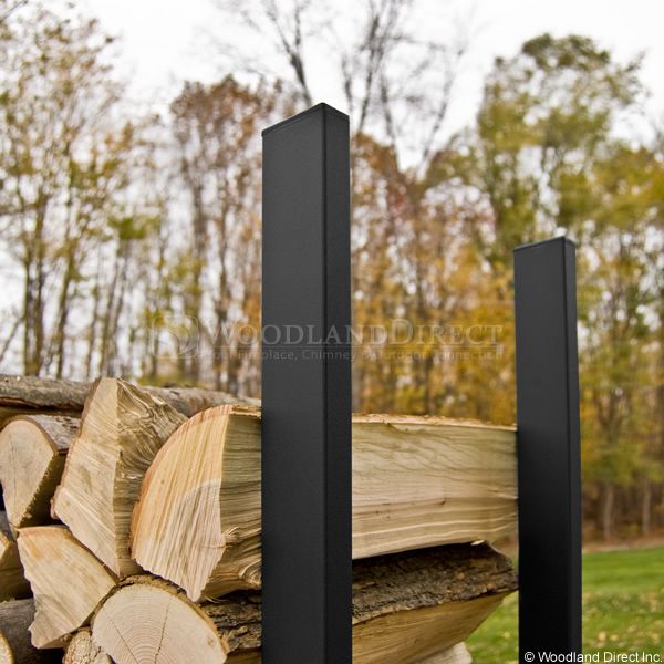 Woodhaven 5' Firewood Rack - Brown