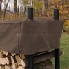 Woodhaven 5' Firewood Rack - Brown