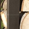 Woodhaven Brown Firewood Rack - 8'