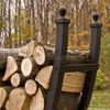 Woodhaven Large Crescent Firewood Rack