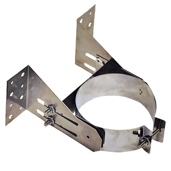 Wall Support for Pellet Pipe - 4" Dia