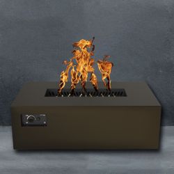 Warming Trends AON Rectangle Steel Fire Pit Table &ndash; 48&rdquo;