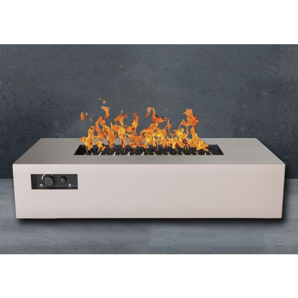 Warming Trends AON Rectangle Steel Fire Pit Table – 72”