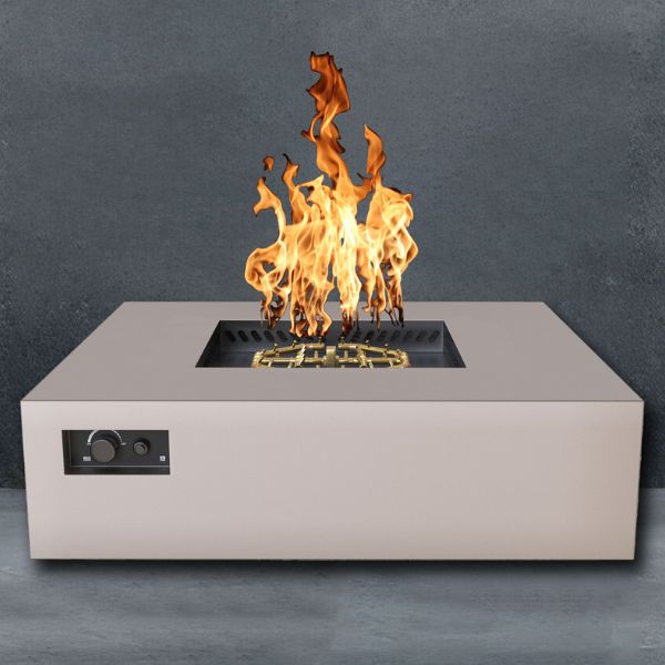 Warming Trends AON Square Steel Fire Pit Table – 56”