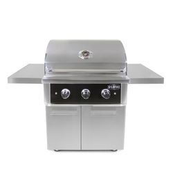 Wildfire Ranch Pro Cart Mount Gas Grill - 30"