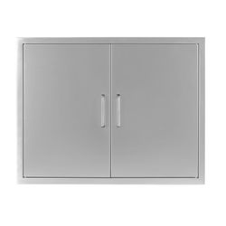 Wildfire Outdoor Double Door 30"x21" - Stainless Steel