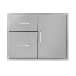 Wildfire Outdoor Door/ Drawer Combo 30"x24" - Stainless Steel