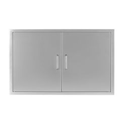 Wildfire Outdoor Double Door 38"x24" - Stainless Steel