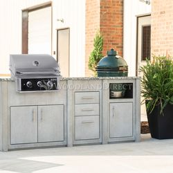 Wildfire Ranch Pro Black Stainless Steel Built-In Gas Grill - 30"