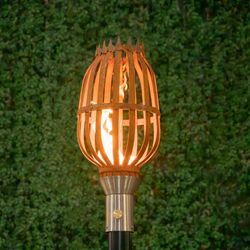 The Outdoor Plus Urn Gas Tiki Torch