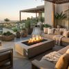 Prism Hardscapes Tavola I Gas Fire Pit Table