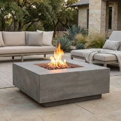 Prism Hardscapes Tavola 42 Gas Fire Pit Table