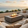 Prism Hardscapes Tavola VIII Gas Fire Pit Table