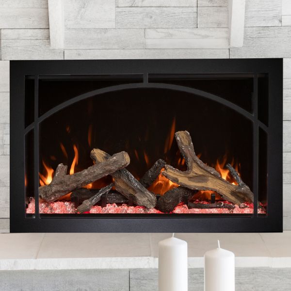 Amantii Traditional Lumina Smart Electric Fireplace - 33"