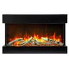 Amantii Tru-View Slim Lumina Electric Fireplace