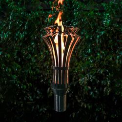 The Outdoor Plus Gothic Gas Tiki Torch