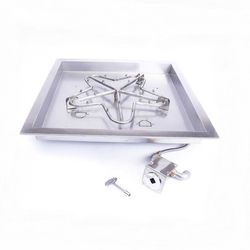 Torpedo Match Lit-Square Bowl Inserts - 18"