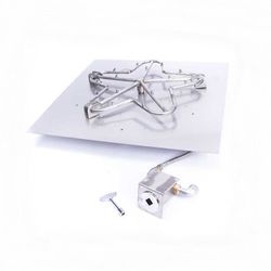 HPC Square Match Lit Torpedo Burner Flat Inserts - 18"