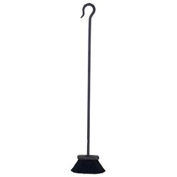 Tampico Black Wrought Iron Brush with Hook