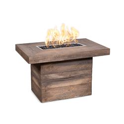 Alberta Wood Grain Fire Pit