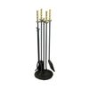 Traditional Fastened Fireplace Tool Set