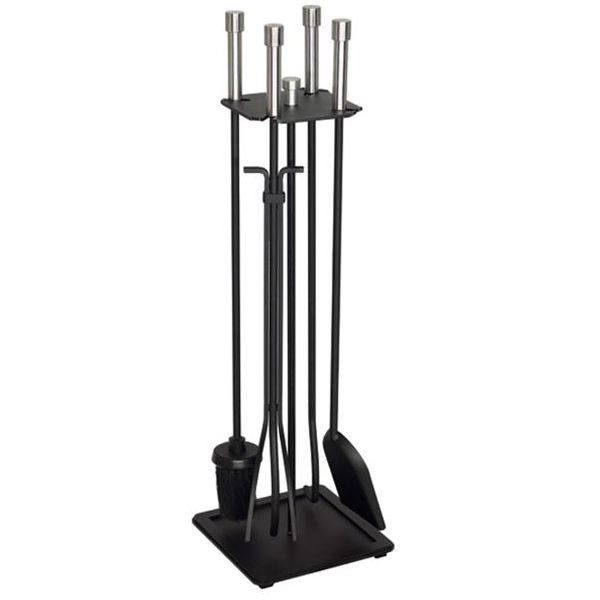 Traditional Interlock Fireplace Tool Set