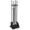 Traditional Interlock Fireplace Tool Set