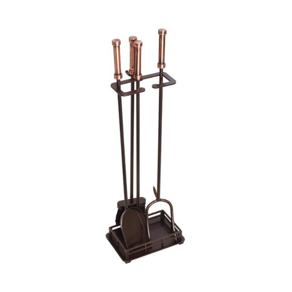 Traditional Pillar Fireplace Tool Set