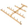 Triangular Crossfire Burner System