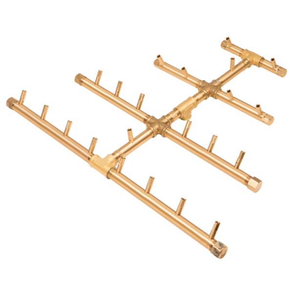 Triangular Crossfire Burner System