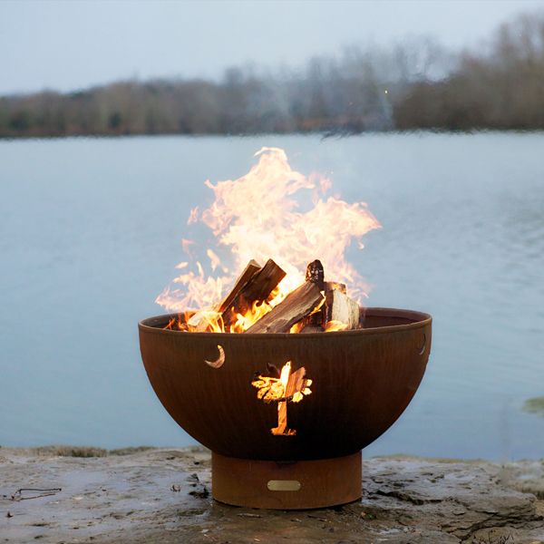 Tropical Moon Gas Fire Pit