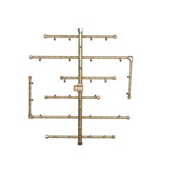 300K BTU CROSSFIRE 2.0 Brass Burner System - 36"