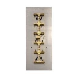 170K BTU CROSSFIRE 2.0 Tree-Style Brass Burner System - 28"