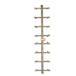 230K BTU CROSSFIRE 2.0 Tree-Style Brass Burner System - 36"