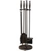 Fireset with Cylinder Handles - Bronze