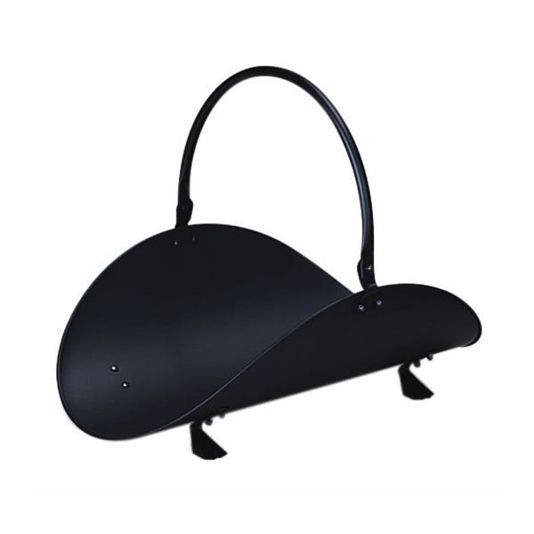 Uniflame Black Indoor Firewood Rack - 19"