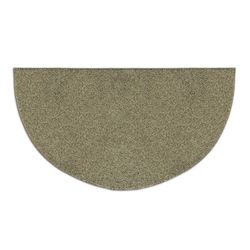University Green Frizzy Fun 4' Nylon Fireplace Hearth Rug